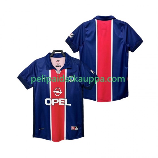 Paris Saint-Germain Retro Koti Fanipelipaita (Miehet) 1998 1999 Lyhythihainen