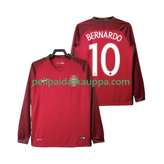 Portugali BERNARDO 10 2016 Retro Koti Fanipelipaita (Miehet) Pitkähihainen