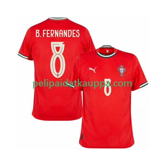 Portugali Bruno Fernandes 8 Koti Fanipelipaita (Miehet) 2025-2026 Lyhythihainen
