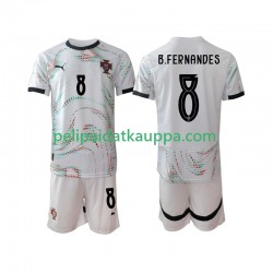 Portugali Bruno Fernandes 8 Vieras Fanipelipaita (Lasten) 2025-2026 Lyhythihainen
