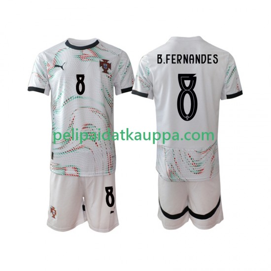 Portugali Bruno Fernandes 8 Vieras Fanipelipaita (Lasten) 2025-2026 Lyhythihainen Portugali Bruno Fernandes 8 Vieras Fanipelipaita (Lasten) 2025-2026 Lyhythihainen