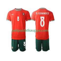 Portugali Bruno Fernandes 8 Koti Fanipelipaita (Lasten) 2025-2026 Lyhythihainen