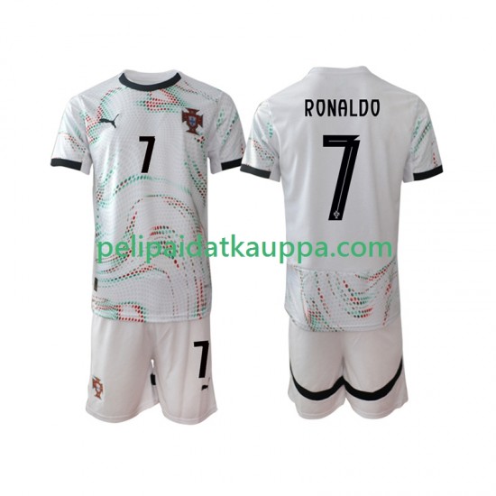 Portugali Cristiano Ronaldo 7 Vieras Fanipelipaita (Lasten) 2025 Lyhythihainen Portugali Cristiano Ronaldo 7 Vieras Fanipelipaita (Lasten) 2025 Lyhythihainen