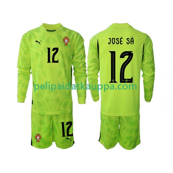 Portugali Jose Sa 12 Maalivahdin Koti Fanipelipaita (Lasten) 2025 Pitkähihainen
