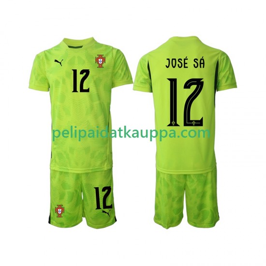 Portugali Jose Sa 12 Maalivahdin Koti Fanipelipaita (Lasten) 2025 Lyhythihainen