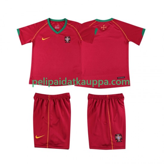 Portugali Retro Koti Fanipelipaita (Lasten) 2006 Lyhythihainen Portugali Retro Koti Fanipelipaita (Lasten) 2006 Lyhythihainen