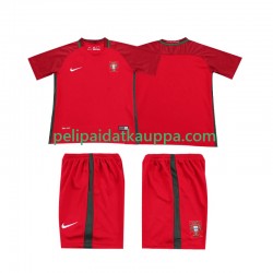Portugali 2016 Retro Koti Fanipelipaita (Lasten) Lyhythihainen Portugali 2016 Retro Koti Fanipelipaita (Lasten) Lyhythihainen