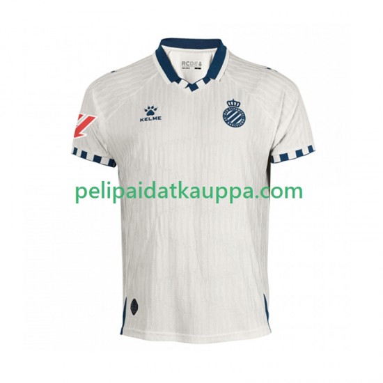 RCD Espanyol Vieras Fanipelipaita (Miehet) 2025-2026 Lyhythihainen RCD Espanyol Vieras Fanipelipaita (Miehet) 2025-2026 Lyhythihainen