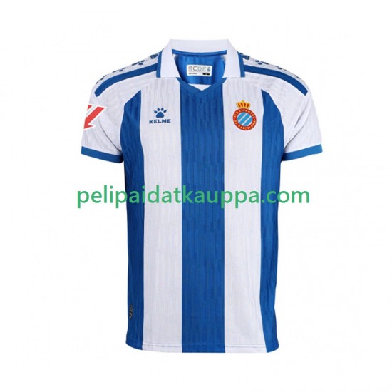 RCD Espanyol Koti Fanipelipaita (Miehet) 2025-2026 Lyhythihainen RCD Espanyol Koti Fanipelipaita (Miehet) 2025-2026 Lyhythihainen