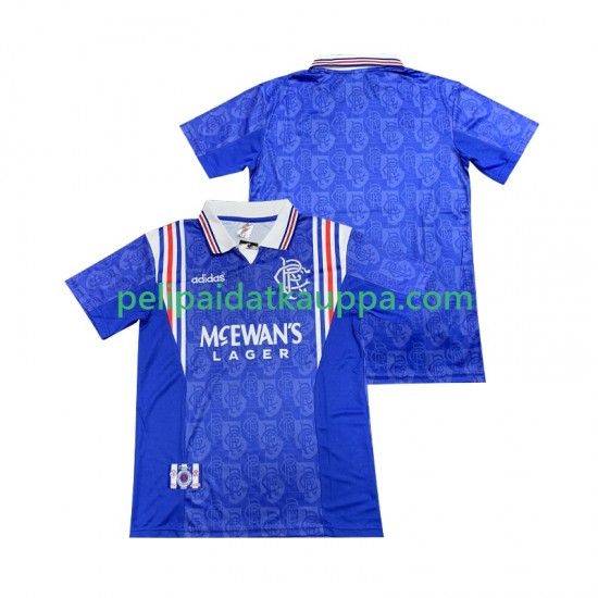Rangers 1996 1997 Retro Koti Fanipelipaita (Miehet) Lyhythihainen Rangers 1996 1997 Retro Koti Fanipelipaita (Miehet) Lyhythihainen