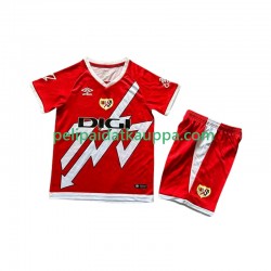 Rayo Vallecano Koti Fanipelipaita (Lasten) 2024-2025 Lyhythihainen