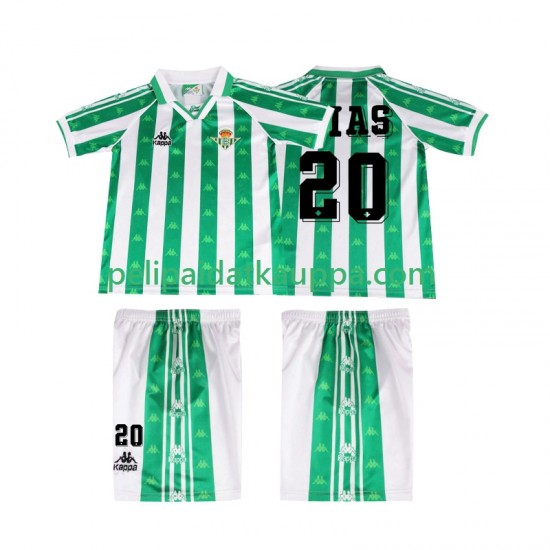 Real Betis Tomas Olias 20 1996 1997 Retro Koti Fanipelipaita (Lasten) Lyhythihainen