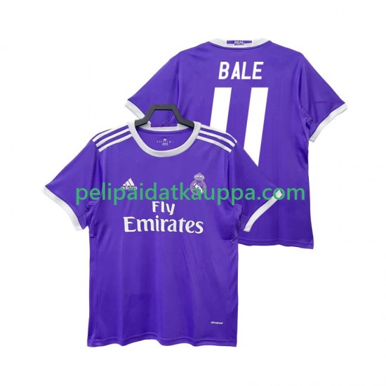 Real Madrid BALE 11 2016 2017 Retro Vieras Fanipelipaita (Miehet) Lyhythihainen