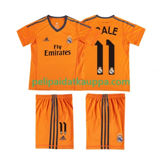 Real Madrid BALE 11 2013 2014 Retro Kolmas Fanipelipaita (Lasten) Lyhythihainen