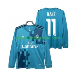 Real Madrid BALE 11 2017 2018 Retro Kolmas Fanipelipaita (Miehet) Pitkähihainen