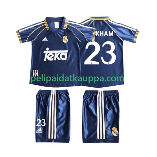 Real Madrid BECERHAM 23 Retro Kolmas Fanipelipaita (Lasten) 1998 1999 Lyhythihainen Real Madrid BECERHAM 23 Retro Kolmas Fanipelipaita (Lasten) 1998 1999 Lyhythihainen