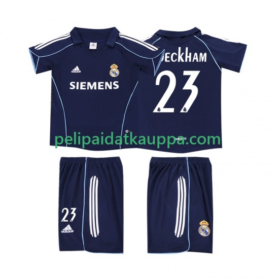 Real Madrid BECKHAM 23 2005 Retro Vieras Fanipelipaita (Lasten) 2006 Lyhythihainen Real Madrid BECKHAM 23 2005 Retro Vieras Fanipelipaita (Lasten) 2006 Lyhythihainen