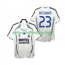 Real Madrid BECKHAM 23 2007 Retro Koti Fanipelipaita (Miehet) 2006 Lyhythihainen