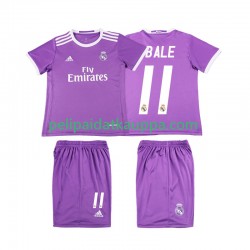 Real Madrid Bale 11 2016 2017 Retro Vieras Fanipelipaita (Lasten) Lyhythihainen