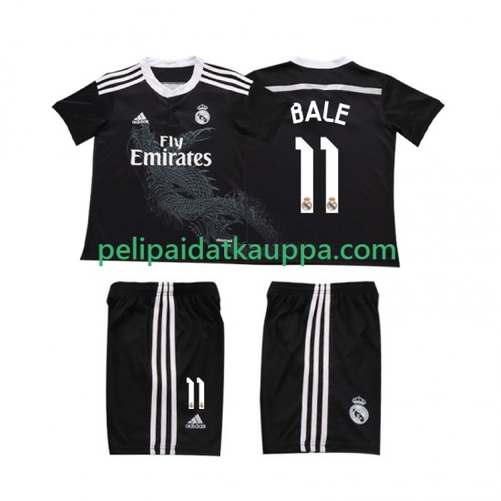 Real Madrid Bale 11 2014 Retro Kolmas Fanipelipaita (Lasten) Lyhythihainen Real Madrid Bale 11 2014 Retro Kolmas Fanipelipaita (Lasten) Lyhythihainen