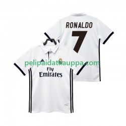 Real Madrid CRISTIANO RONALDO 7 2017 2018 Retro Koti Fanipelipaita (Miehet) Lyhythihainen