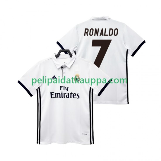 Real Madrid CRISTIANO RONALDO 7 2017 2018 Retro Koti Fanipelipaita (Miehet) Lyhythihainen Real Madrid CRISTIANO RONALDO 7 2017 2018 Retro Koti Fanipelipaita (Miehet) Lyhythihainen