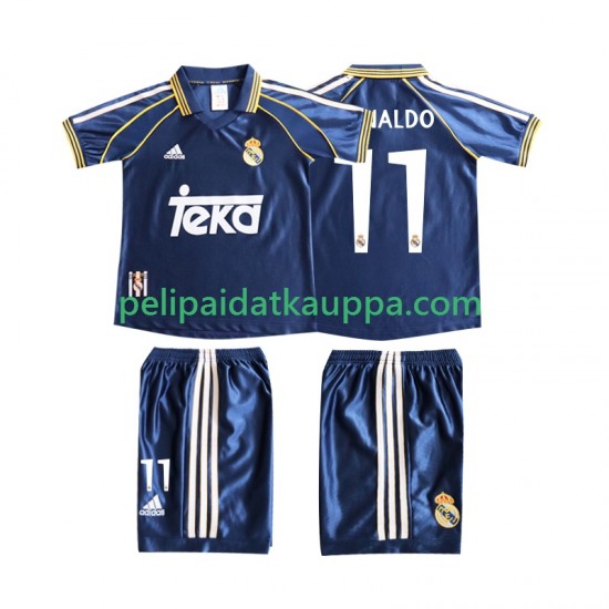 Real Madrid Cristiano Ronaldo 11 Retro Kolmas Fanipelipaita (Lasten) 1998 1999 Lyhythihainen
