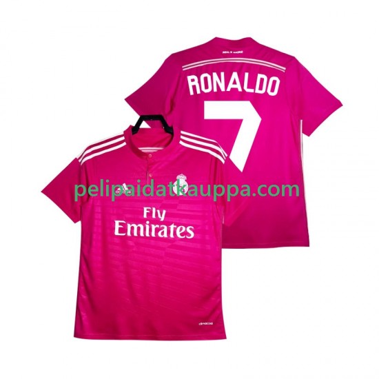 Real Madrid Cristiano Ronaldo 7 2014 2015 Retro Vieras Fanipelipaita (Miehet) Lyhythihainen