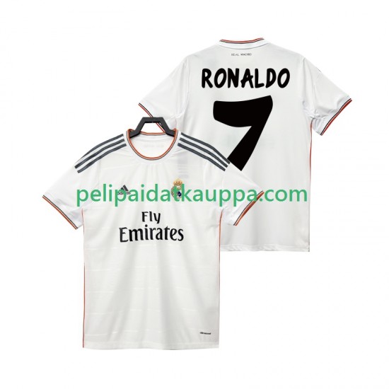 Real Madrid Cristiano Ronaldo 7 2013 2014 Retro Koti Fanipelipaita (Miehet) Lyhythihainen