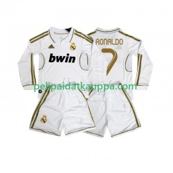 Real Madrid Cristiano Ronaldo 7 2012 Retro Koti Fanipelipaita (Lasten) 2011 Pitkähihainen