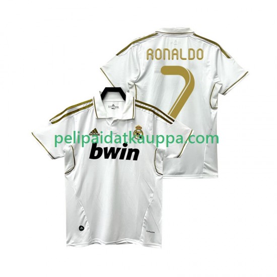 Real Madrid Cristiano Ronaldo 7 2012 Retro Koti Fanipelipaita (Miehet) 2011 Lyhythihainen Real Madrid Cristiano Ronaldo 7 2012 Retro Koti Fanipelipaita (Miehet) 2011 Lyhythihainen