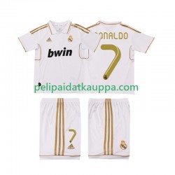 Real Madrid Cristiano Ronaldo 7 2012 Retro Koti Fanipelipaita (Lasten) 2011 Lyhythihainen