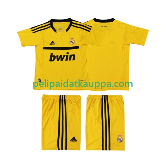 Real Madrid 2012 Maalivahdin Retro Koti Fanipelipaita (Lasten) 2011 Lyhythihainen