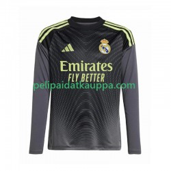 Real Madrid Maalivahdin Kolmas Fanipelipaita (Miehet) 2025-2026 Pitkähihainen