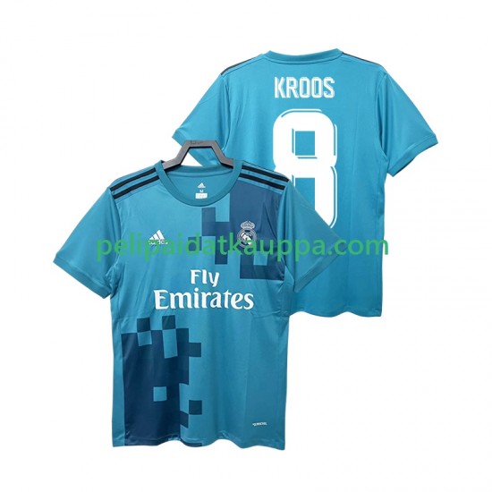 Real Madrid KROOS 8 2017 2018 Retro Kolmas Fanipelipaita (Miehet) Lyhythihainen Real Madrid KROOS 8 2017 2018 Retro Kolmas Fanipelipaita (Miehet) Lyhythihainen