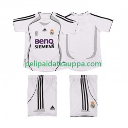 Real Madrid 2007 Retro Koti Fanipelipaita (Lasten) 2006 Lyhythihainen