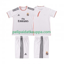 Real Madrid 2013 2014 Retro Koti Fanipelipaita (Lasten) Lyhythihainen