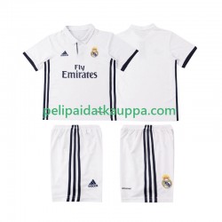 Real Madrid 2016 2017 Retro Koti Fanipelipaita (Lasten) Lyhythihainen
