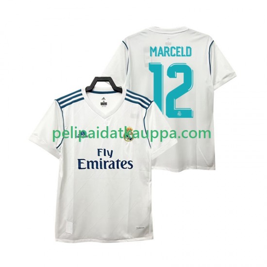 Real Madrid MARCELD 12 2017 2018 Retro Koti Fanipelipaita (Miehet) Lyhythihainen Real Madrid MARCELD 12 2017 2018 Retro Koti Fanipelipaita (Miehet) Lyhythihainen