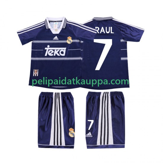 Real Madrid RAUL 7 Retro Vieras Fanipelipaita (Lasten) 1998 1999 Lyhythihainen Real Madrid RAUL 7 Retro Vieras Fanipelipaita (Lasten) 1998 1999 Lyhythihainen