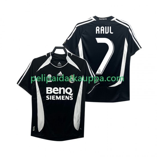 Real Madrid RAUL 7 2007 Retro Kolmas Fanipelipaita (Miehet) 2006 Lyhythihainen Real Madrid RAUL 7 2007 Retro Kolmas Fanipelipaita (Miehet) 2006 Lyhythihainen