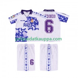 Real Madrid REDONDO 6 1996 1997 Retro Kolmas Fanipelipaita (Lasten) Lyhythihainen