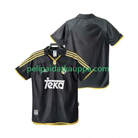 Real Madrid 2000 Retro Vieras Fanipelipaita (Miehet) 1999 Lyhythihainen Real Madrid 2000 Retro Vieras Fanipelipaita (Miehet) 1999 Lyhythihainen