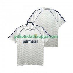 Real Madrid 1986 1987 Retro Koti Fanipelipaita (Miehet) Lyhythihainen