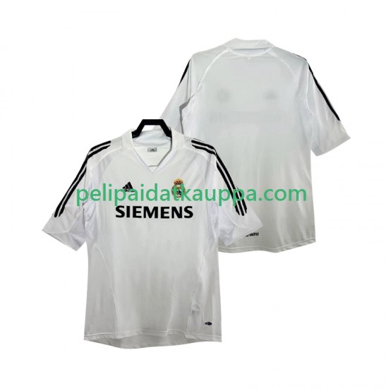 Real Madrid 2005 Retro Koti Fanipelipaita (Miehet) 2006 Lyhythihainen