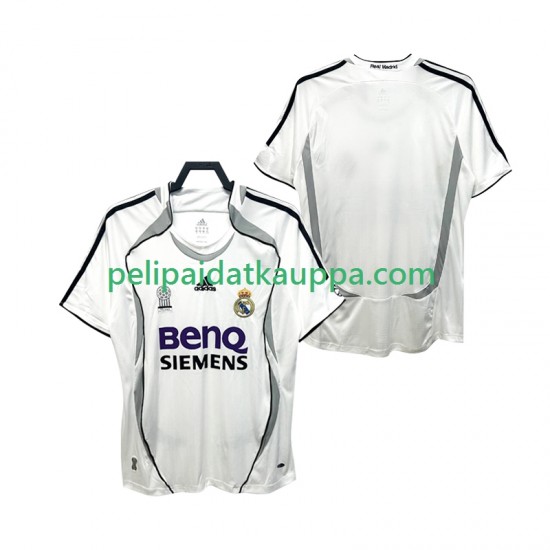 Real Madrid 2007 Retro Koti Fanipelipaita (Miehet) 2006 Lyhythihainen Real Madrid 2007 Retro Koti Fanipelipaita (Miehet) 2006 Lyhythihainen