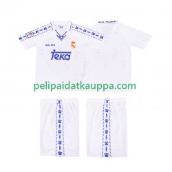 Real Madrid 1996-1997 Retro Koti Fanipelipaita (Lasten) Lyhythihainen