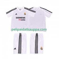 Real Madrid 5 Retro Koti Fanipelipaita (Lasten) 2004 2002 Lyhythihainen