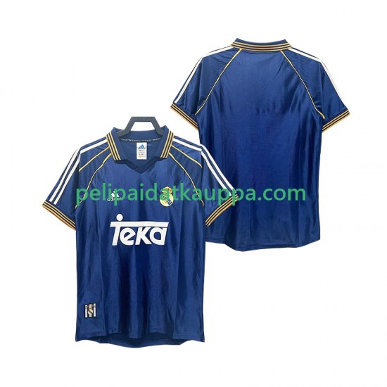 Real Madrid 2000 Retro Kolmas Fanipelipaita (Miehet) 1998 Lyhythihainen