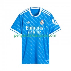 Real Madrid Kolmas Fanipelipaita (Miehet) 2025-2026 Lyhythihainen
